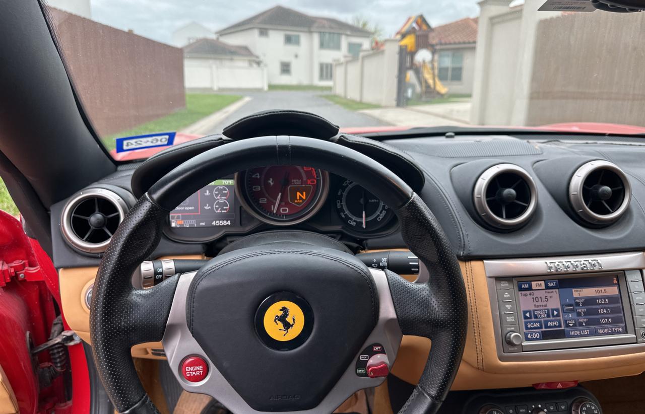 2012 Ferrari California vin: ZFF65LJA8C0182556