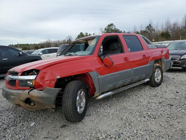 Lot #2438637439 2002 CHEVROLET AVALANCHE salvage car