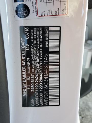 2018 MERCEDES-BENZ E 400 4MAT - WDDZF6GB4JA437145
