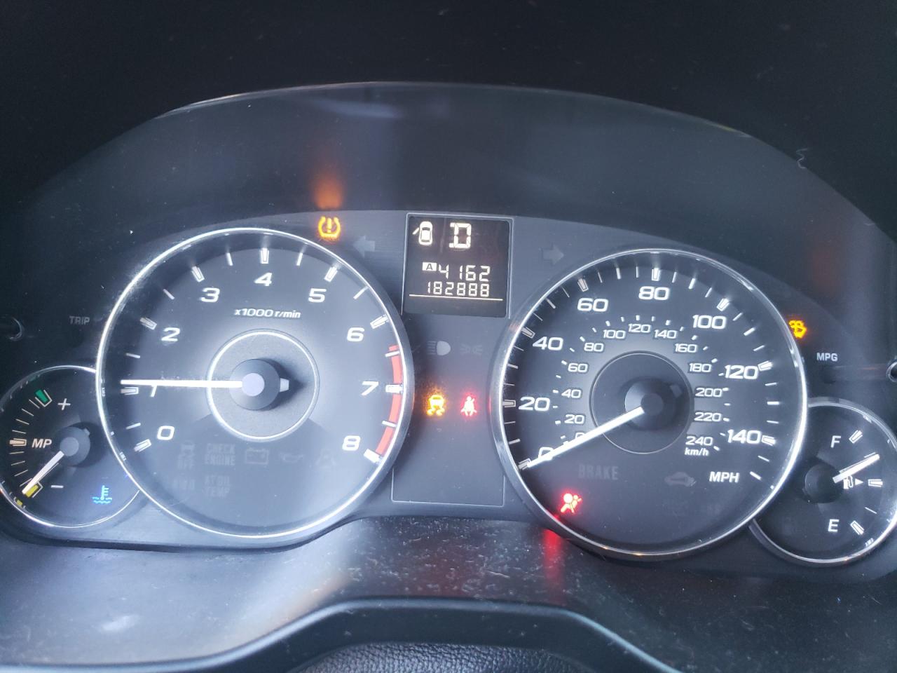 4S4BRCAC4C3233581 2012 Subaru Outback 2.5I