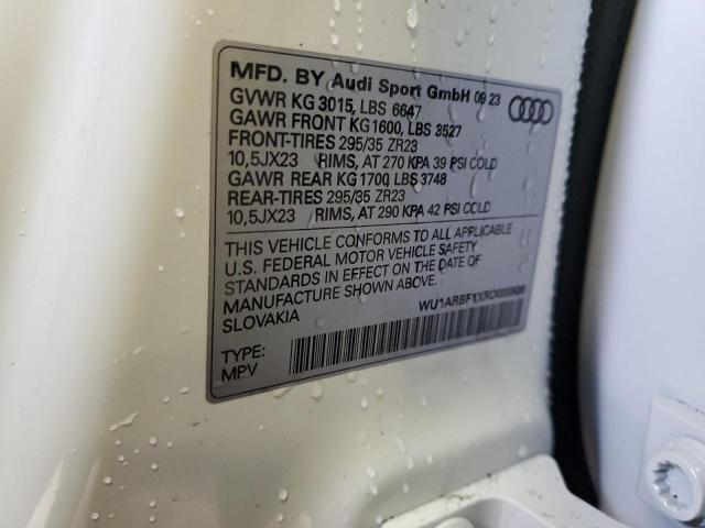 2024 AUDI RS Q8 - WU1ARBF1XRD000506