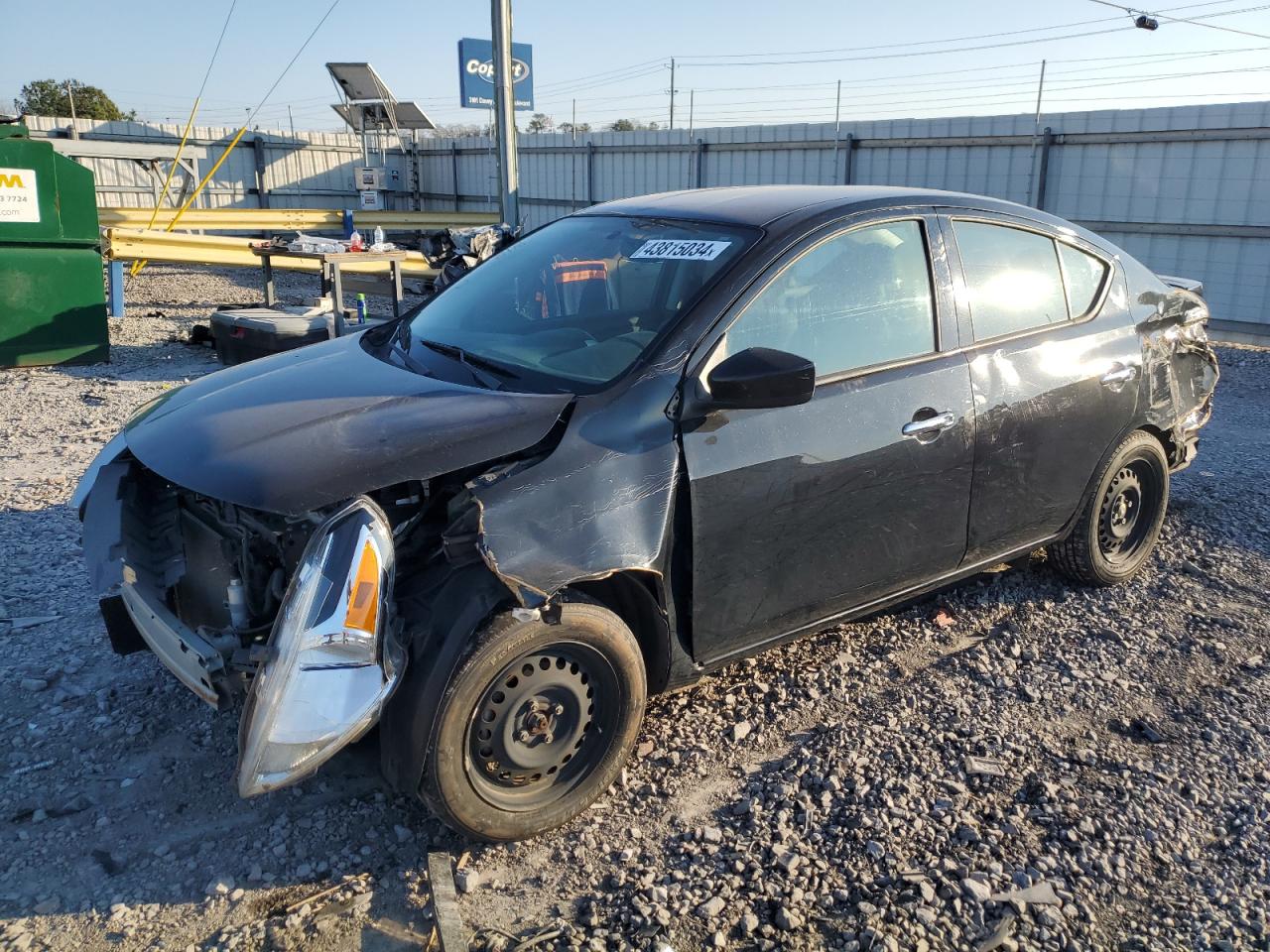 2019 Nissan Versa S vin: 3N1CN7AP6KL848086