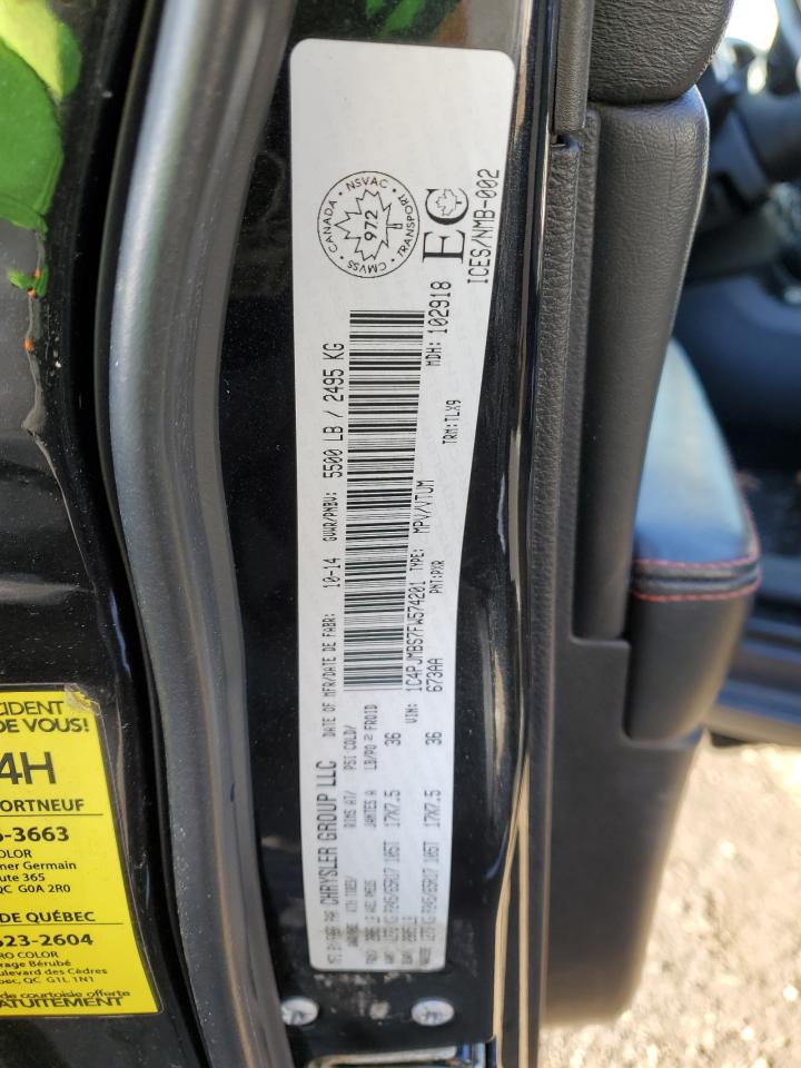 1C4PJMBS7FW574201 2015 Jeep Cherokee Trailhawk