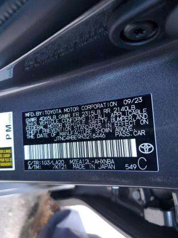 2024 TOYOTA COROLLA XS - JTNC4MBE9R3218446