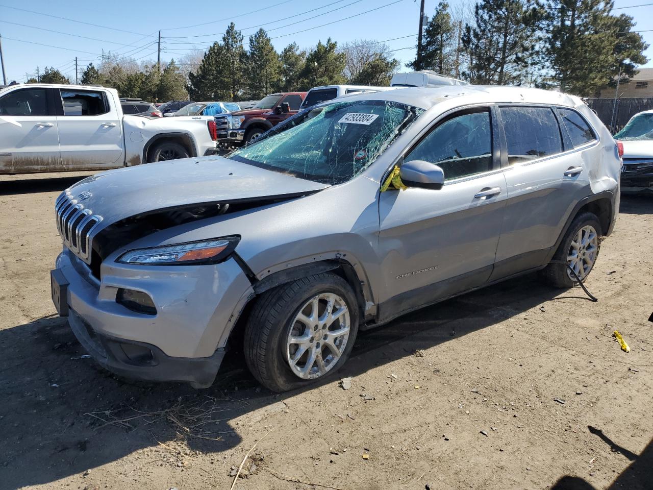 1C4PJLCBXEW154701 2014 Jeep Cherokee Latitude