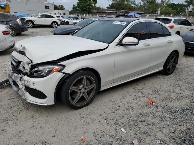 55SWF4KB8FU008015 2015 MERCEDES-BENZ C-CLASS - Image 1