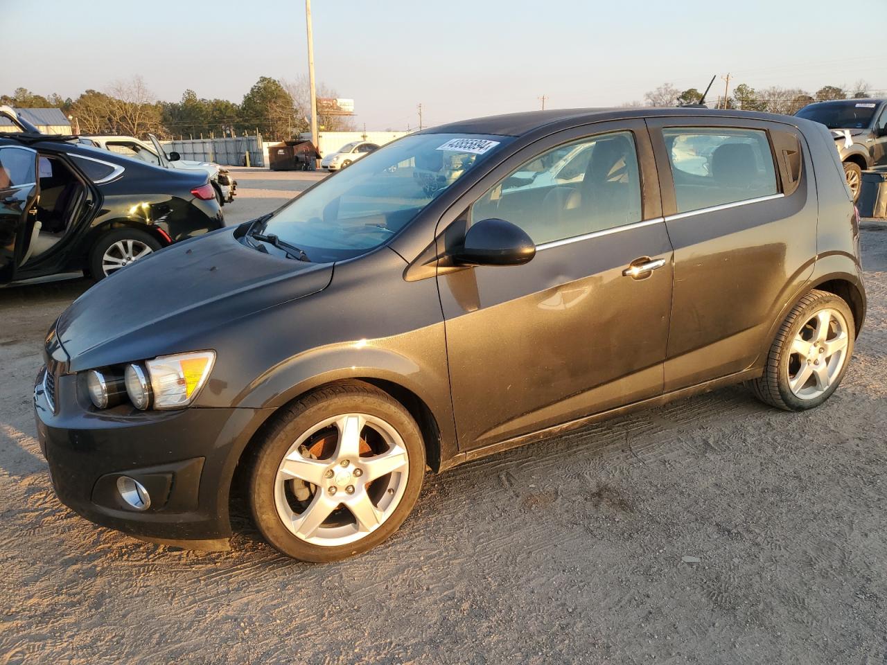 1g1je6sb6f4132603 1G1JE6SB6F4132603 2015 Chevrolet Sonic Ltz