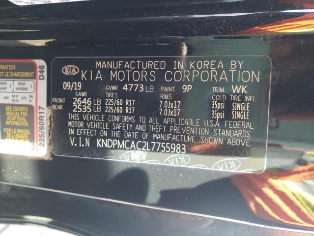 2020 KIA SPORTAGE L KNDPMCAC2L7755983