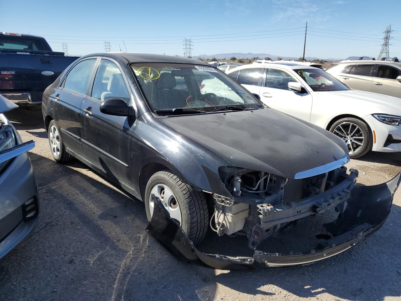 KNAFE121375387595 2007 Kia Spectra Ex