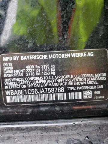 2018 BMW 330E - WBA8E1C56JA758788