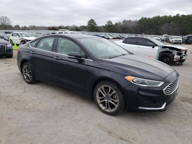 Lot #2457454316 2020 FORD FUSION SEL salvage car