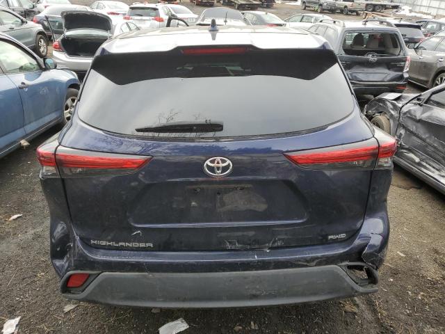 VIN 5TDCZRBHXLS047855 2020 Toyota Highlander, L no.6