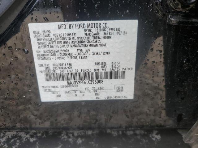 2020 FORD ECOSPORT S - MAJ3S2FE6LC395008