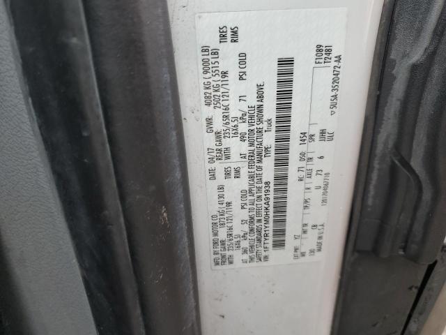 2017 FORD TRANSIT T- - 1FTYR1YM0HKA91938
