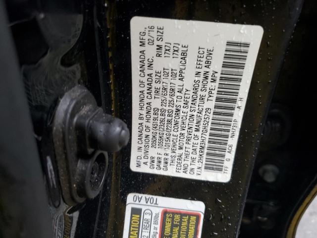 2016 HONDA CR-V EXL 2HKRM3H77GH525729