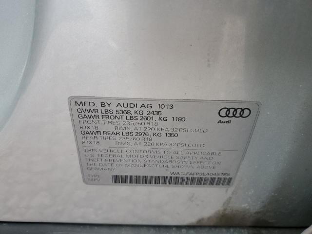 VIN WA1LFAFP3EA045788 2014 Audi Q5, Premium Plus no.13