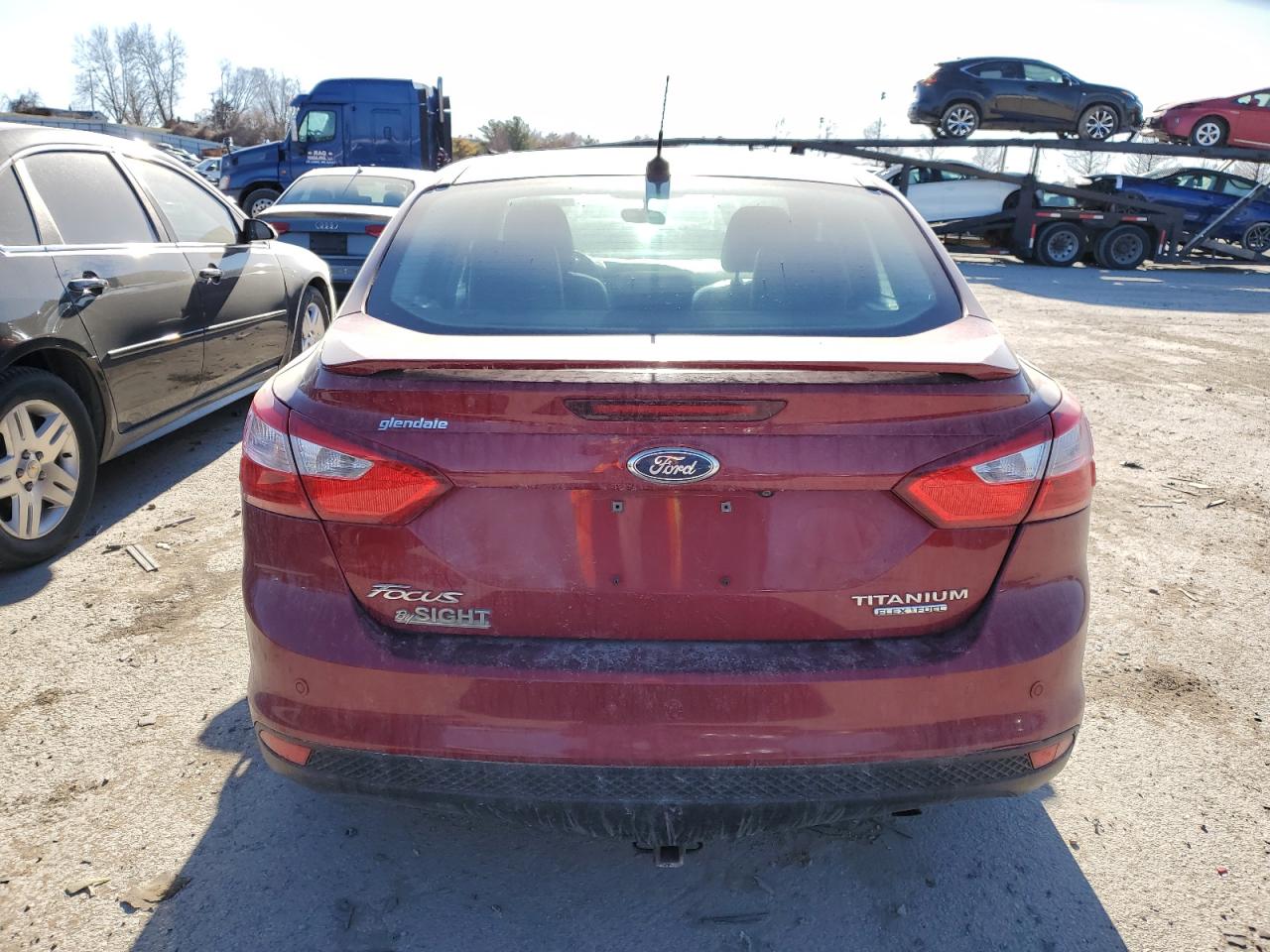 2014 Ford Focus Titanium vin: 1FADP3J29EL184154