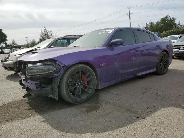 Lot #2535810845 2019 DODGE CHARGER SC salvage car