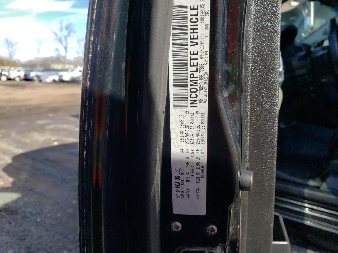 3C7WRNDL4GG177306 2016 Ram 5500