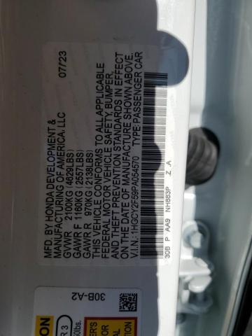 2023 HONDA ACCORD HYB 1HGCY2F59PA054570