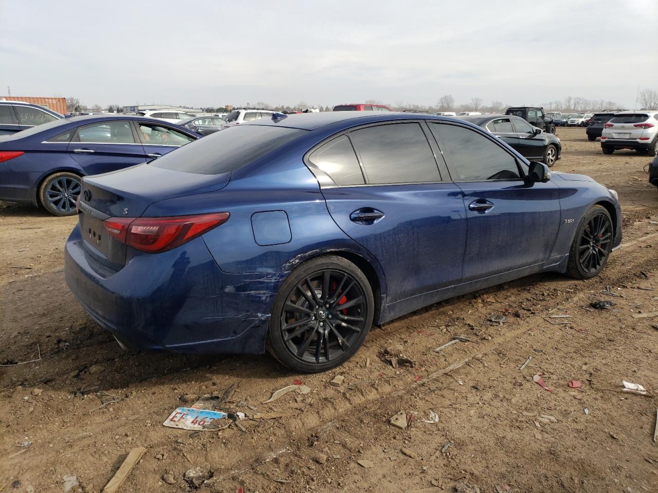 JN1FV7AR7JM480956 2018 Infiniti Q50 Red Sport 400
