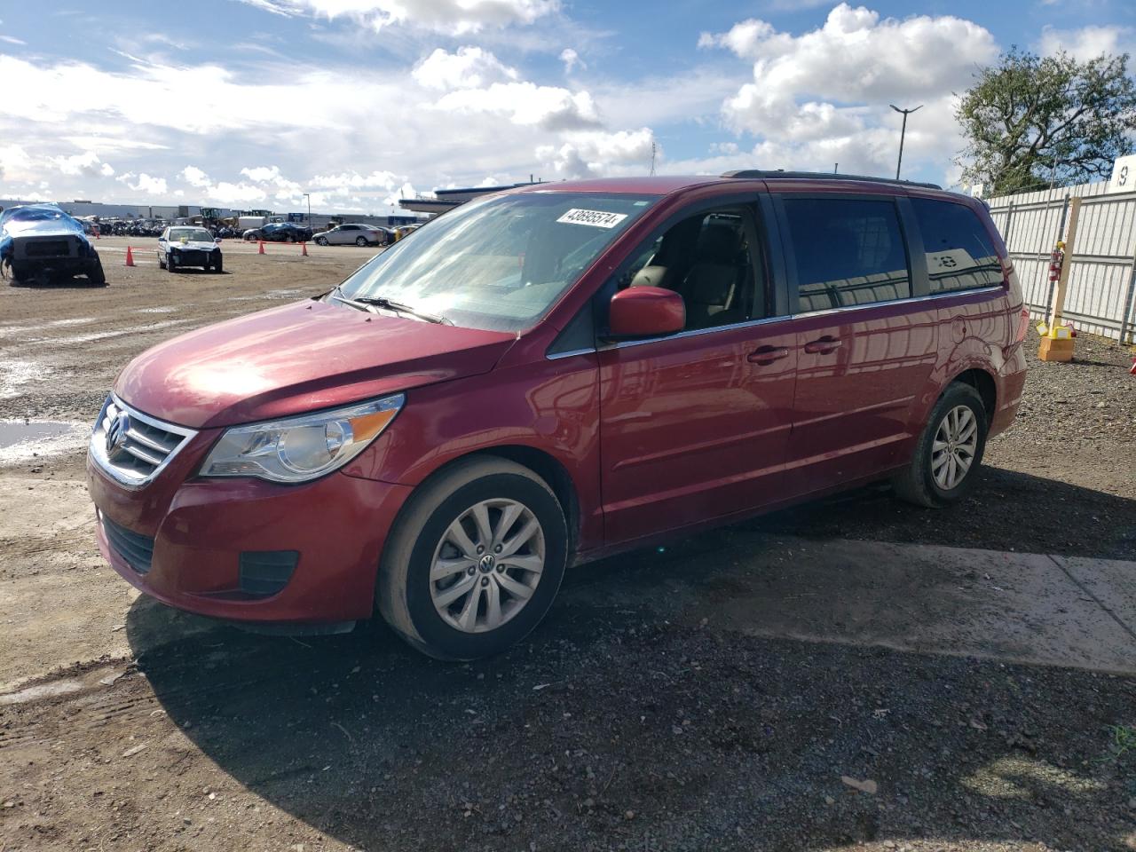 2012 Volkswagen Routan Se vin: 2C4RVABG7CR392333