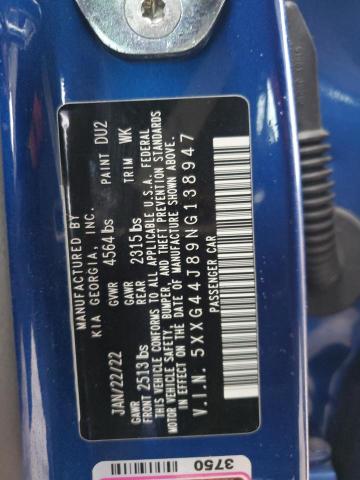 2022 KIA K5 GT - 5XXG44J89NG138947