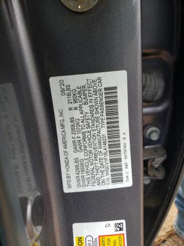 2020 HONDA ACCORD LX - 1HGCV1F16LA146231