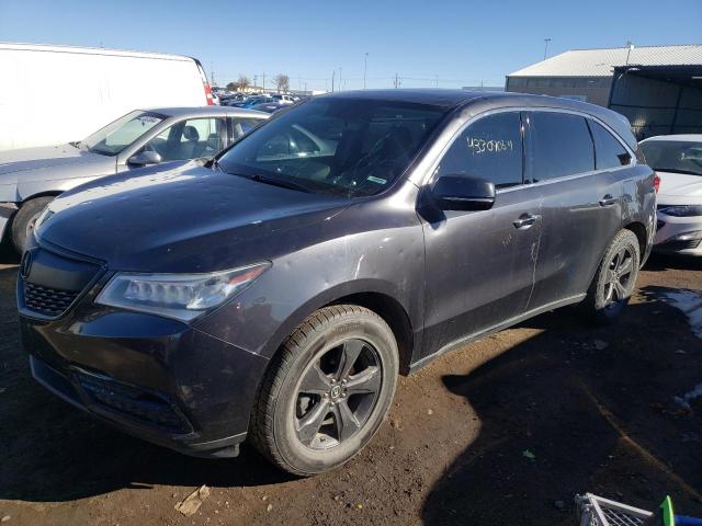 Lot #2390555939 2014 ACURA MDX salvage car