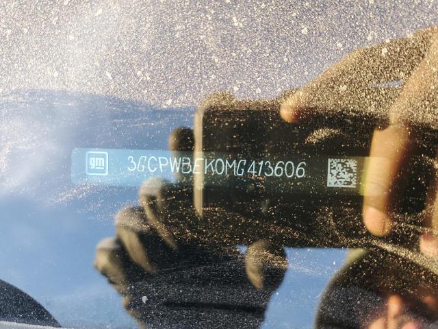2021 CHEVROLET SILV1500 2 - 3GCPWBEK0MG413606