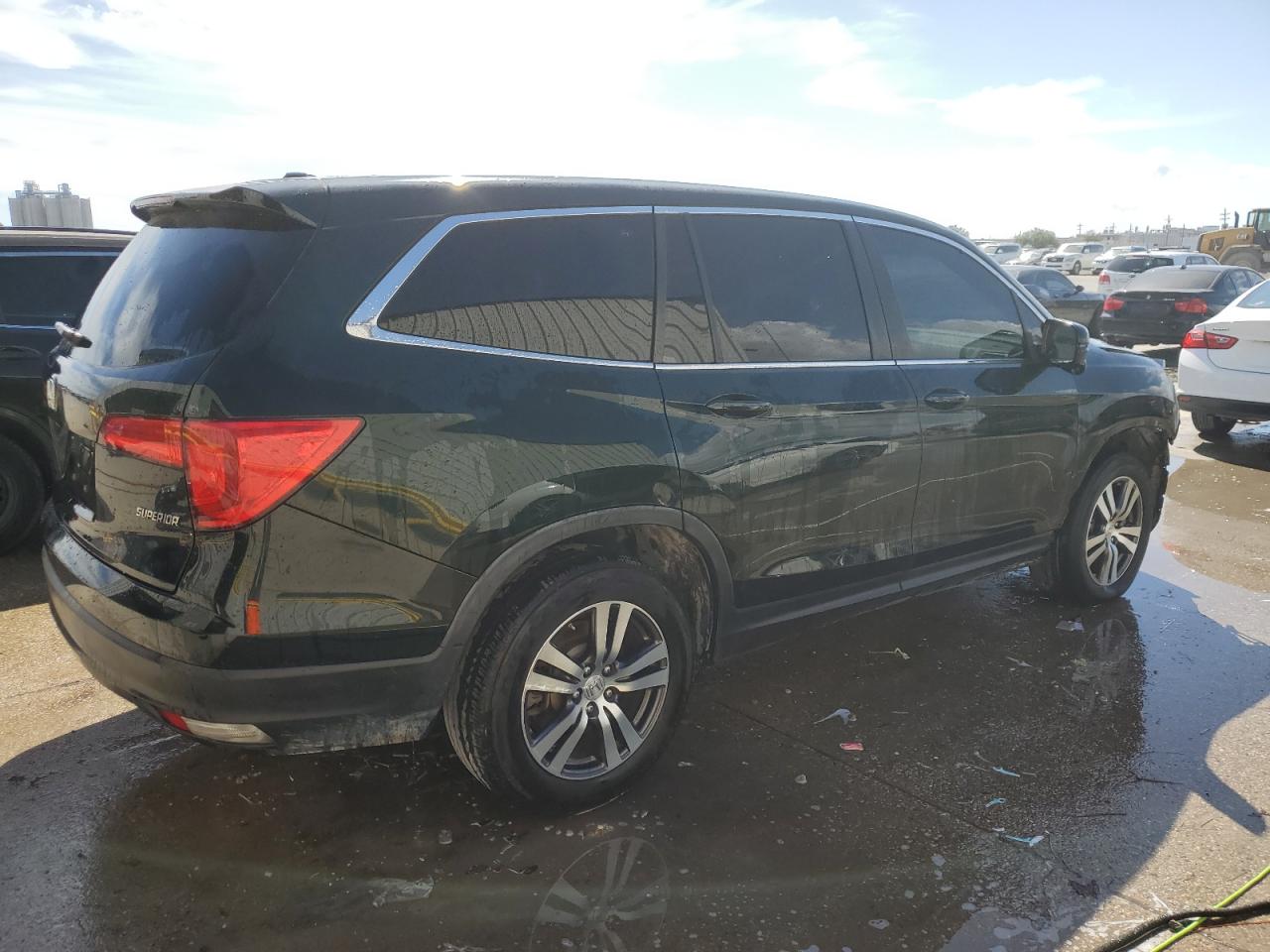 2017 Honda Pilot Exl vin: 5FNYF5H57HB003294