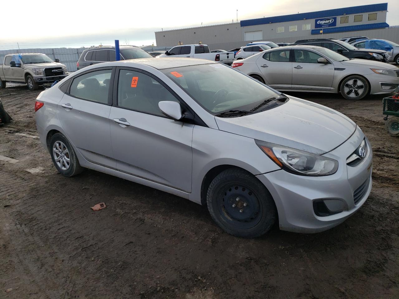 Lot #2342323522 2013 HYUNDAI ACCENT GLS