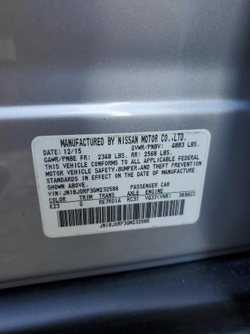 2016 Infiniti Qx50 VIN: JN1BJ0RP3GM232586 Lot: 40178984