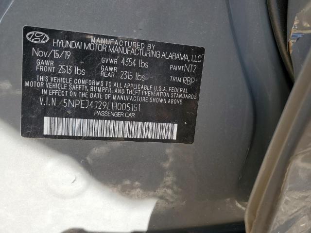 2020 HYUNDAI SONATA SEL - 5NPEJ4J29LH005151