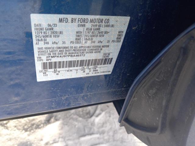 2023 FORD EDGE SEL - 2FMPK4J97PBA46572