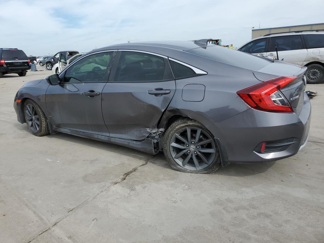 2019 Honda Civic Ex vin: JHMFC1F36KX005429