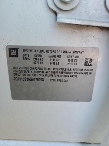 2016 CHEVROLET IMPALA LT - 2G1115S36G9176193