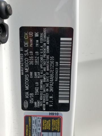 2018 KIA RIO LX 3KPA24AB6JE125616