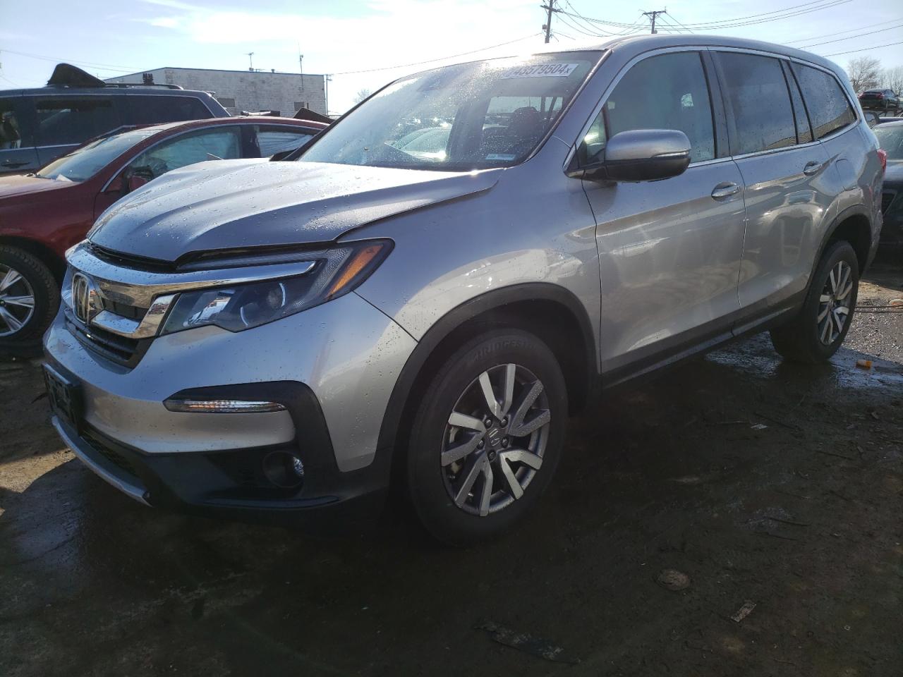 2022 Honda Pilot Exl vin: 5FNYF6H57NB023479