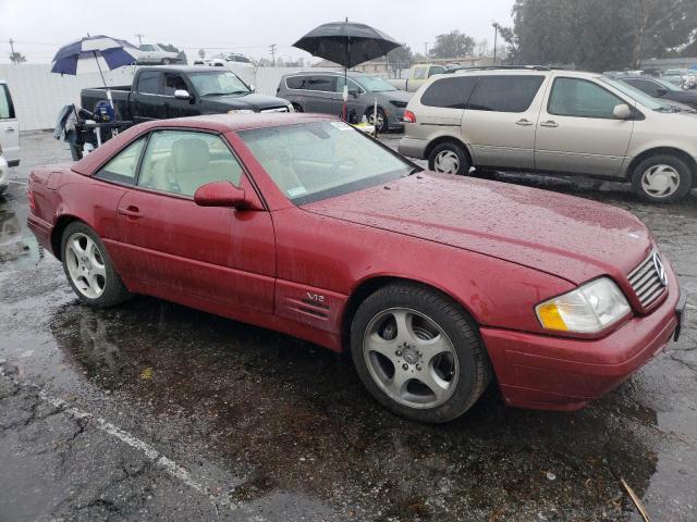 2000 Mercedes-Benz Sl 600 VIN: WDBFA76F3YF190203 Lot: 43132264