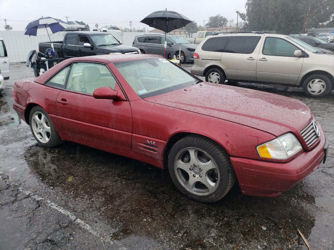 wdbfa76f3yf190203 WDBFA76F3YF190203 2000 Mercedes-Benz Sl 600