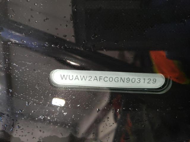 2016 AUDI RS7 WUAW2AFC0GN903129