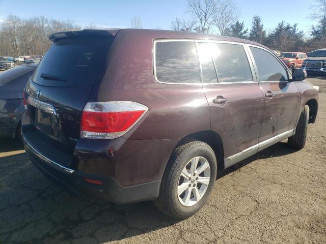 VIN 5TDBK3EH9DS221702 2013 Toyota Highlander, Base no.3