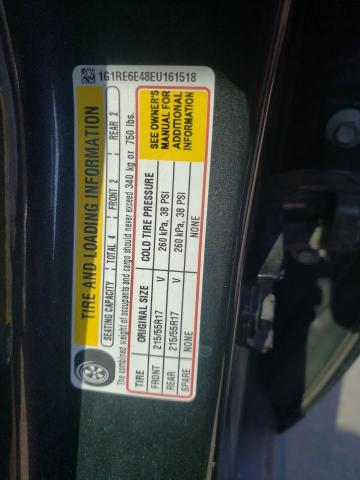 VIN 1G1RE6E48EU161518 2014 Chevrolet Volt no.12