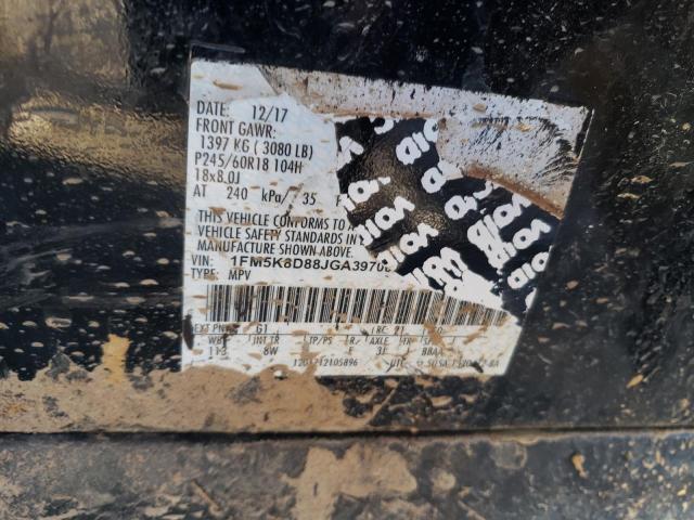 2018 FORD EXPLORER X - 1FM5K8D88JGA39700