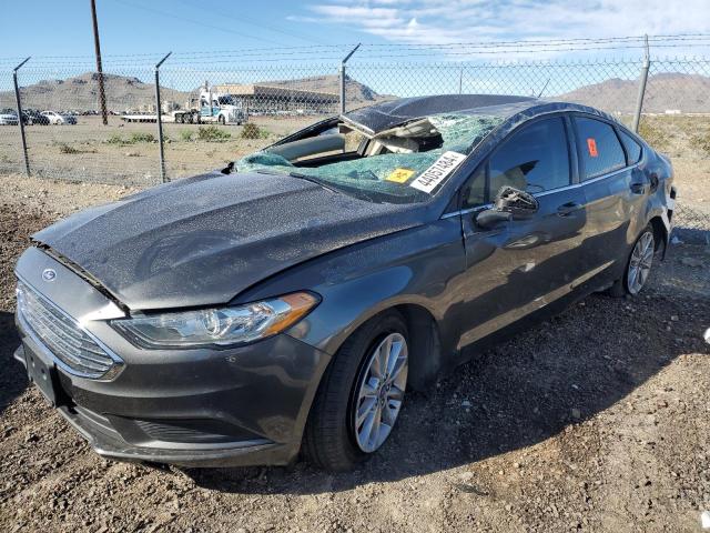 Lot #2487880522 2017 FORD FUSION SE salvage car