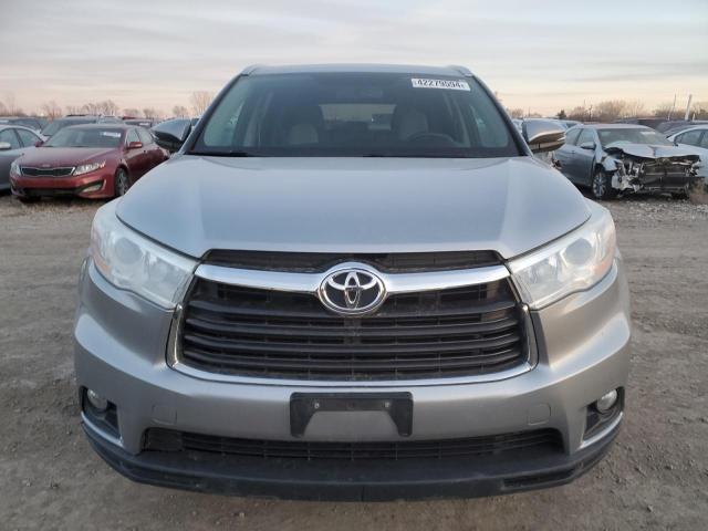 VIN 5TDJKRFH1ES022139 2014 Toyota Highlander, Xle no.5