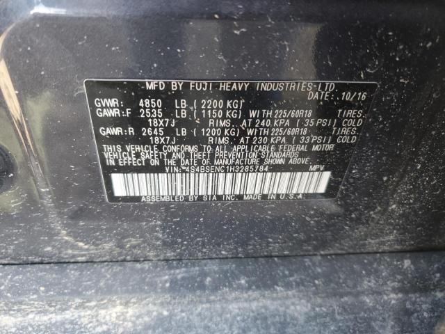 2017 SUBARU OUTBACK 3. 4S4BSENC1H3285784
