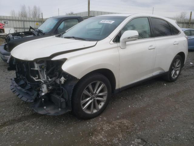 Lot #2423896380 2015 LEXUS RX 450H salvage car