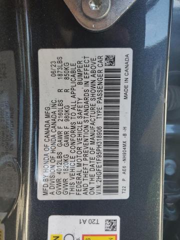 2023 HONDA CIVIC TOUR 2HGFE1F95PH318906